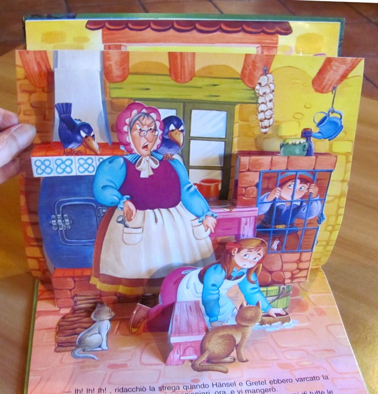 HANSEL E GRETEL - Libro Animato - POP-UP, 1995