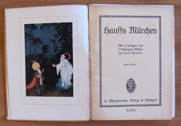HAUFFS MARCHEN (Fiabe di Hauff), 1917 - ill. WINKLER