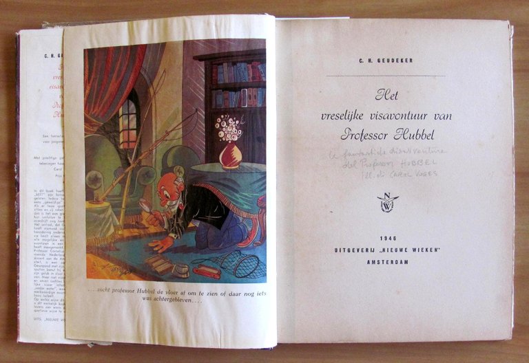 Het vreselijke visavontuur van Professor Hubbel (Le fantastiche avventure del …