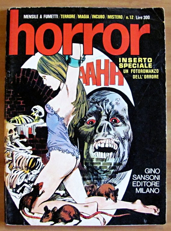 HORROR - Mensile a Fumetti Anno 2 N. 12 - …