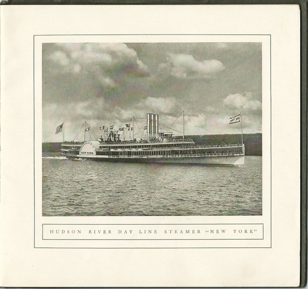HUDSON RIVER DAY LINE. NEW YORK ED. HIBBARD. 1903