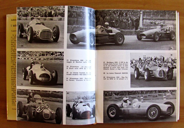 I BOLIDI DI FORMULA UNO - Collana I Libri dell'Automobile