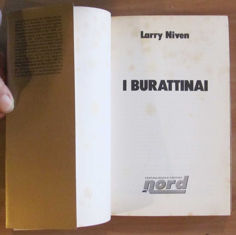 I BURATTINAI - Cosmo Oro, I ed. 1988