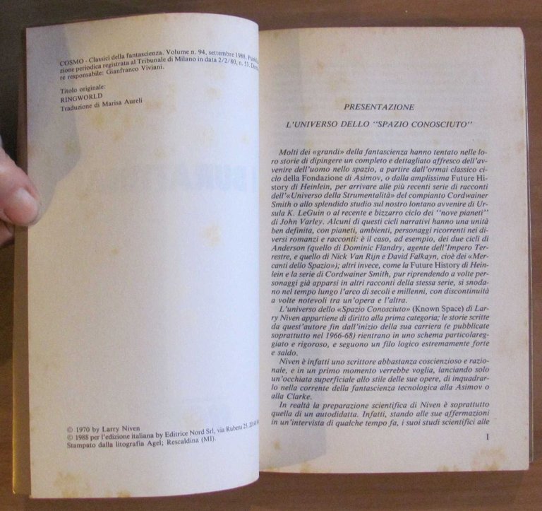 I BURATTINAI - Cosmo Oro, I ed. 1988