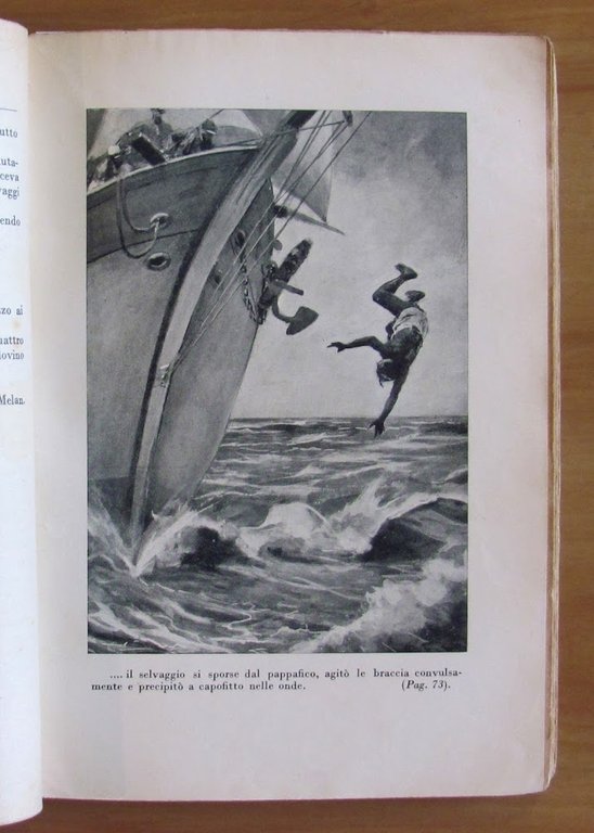 I CANNIBALI DELL'OCEANO PACIFICO - Romanzo Postumo, 1937 - ill. …