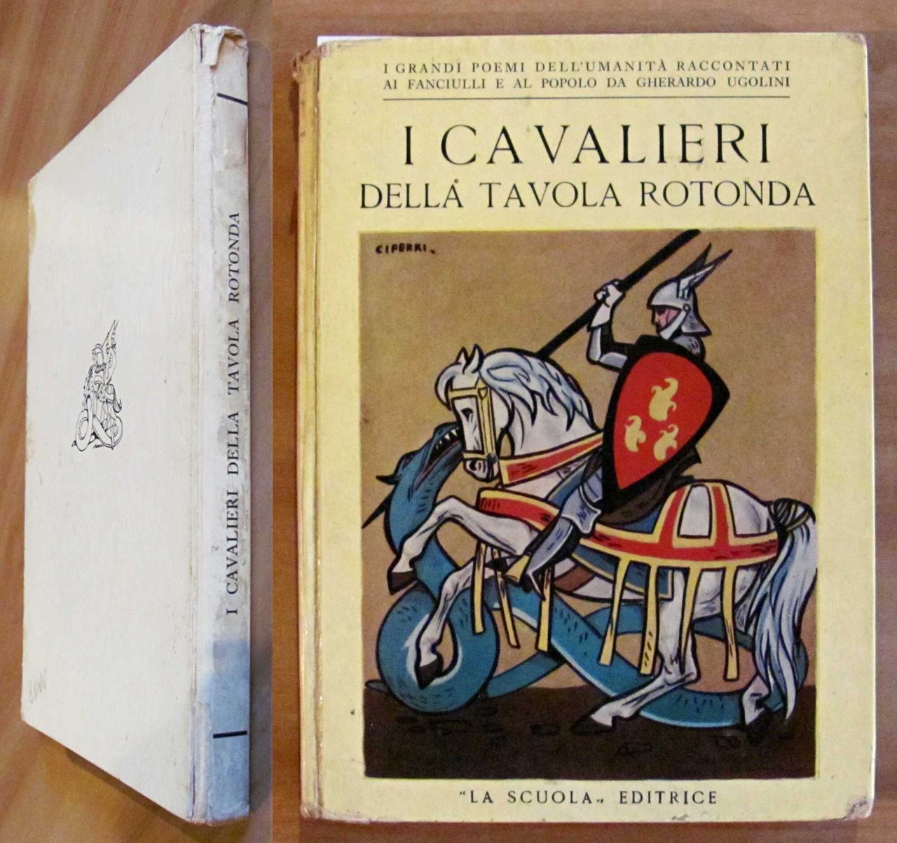 I CAVALIERI DELLA TAVOLA ROTONDA, 1954 - ill. SALODINI