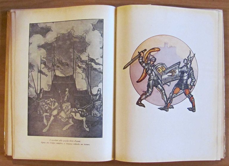 I CAVALIERI DELLA TAVOLA ROTONDA, 1954 - ill. SALODINI