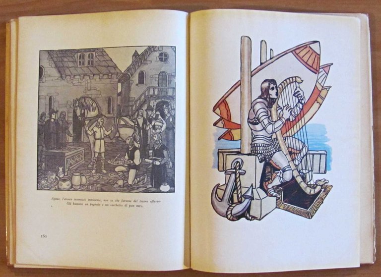 I CAVALIERI DELLA TAVOLA ROTONDA, 1954 - ill. SALODINI