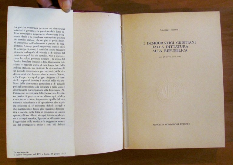 I DEMOCRATICI CRISTIANI DALLA DITTATURA ALLA REPUBBLICA, 1968 | Immagine Gallery 2