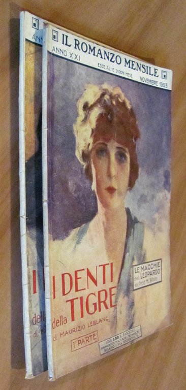 I DENTI DELLA TIGRE - Il Romanzo Mensile 1923 N.11 …