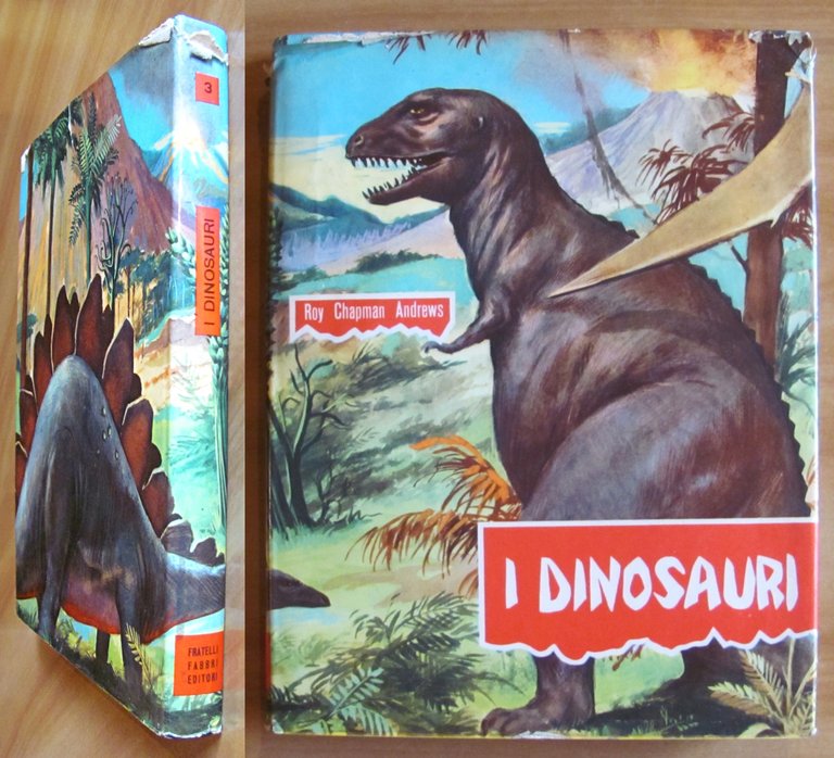 I DINOSAURI - Coll. Libri della Scienza N.3, 1959 - ill. BERNI e VOTER