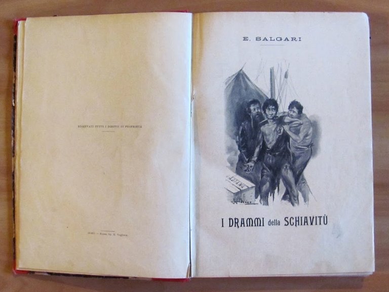 I DRAMMI DELLA SCHIAVITU', I ed. 1896 - ill. G.G. …