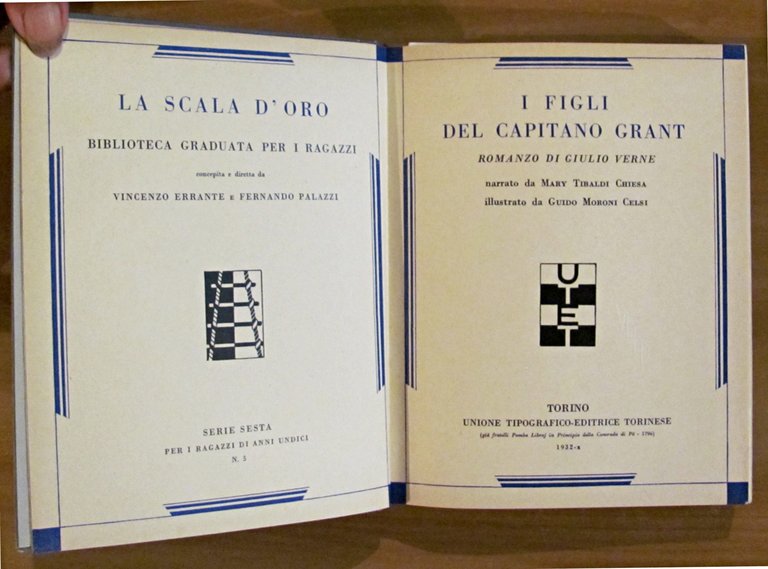 I FIGLI DEL CAPITANO GRANT - La Scala d'Oro, 1932 …