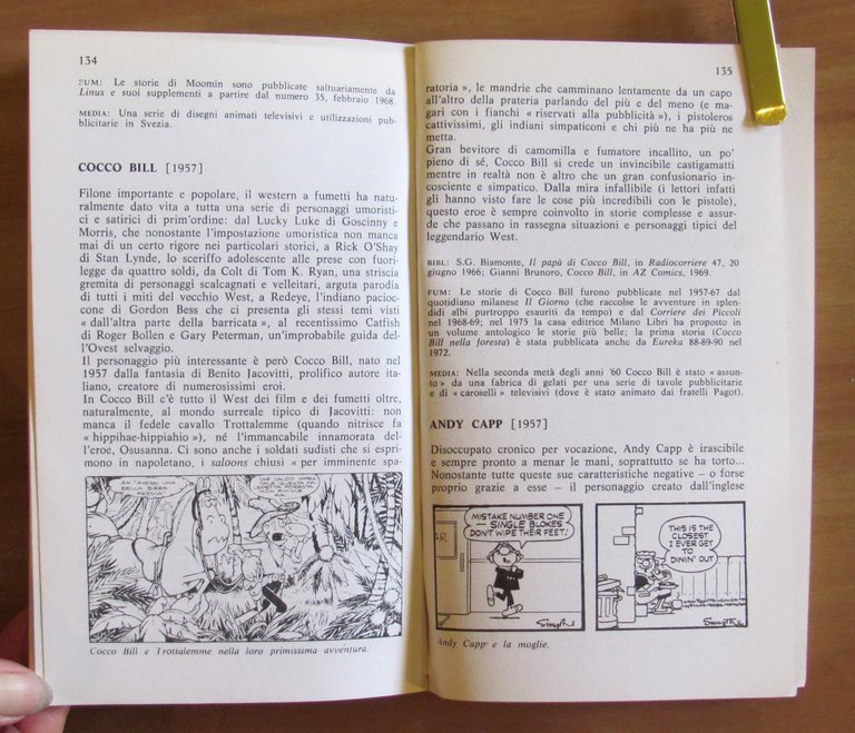 I FUMETTI IN 100 PERSONAGGI - con 101 illustrazioni
