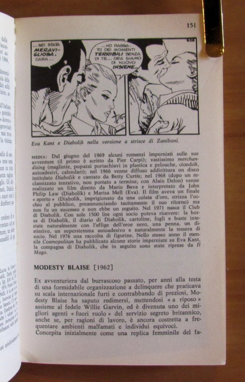 I FUMETTI IN 100 PERSONAGGI - con 101 illustrazioni