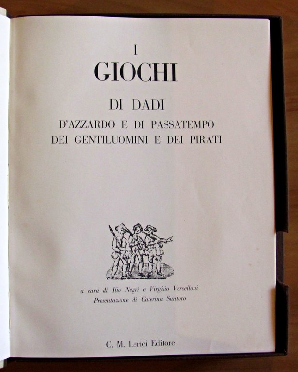 I GIOCHI di Dadi, d'Azzardo e di Passatempo dei Gentiluomini …