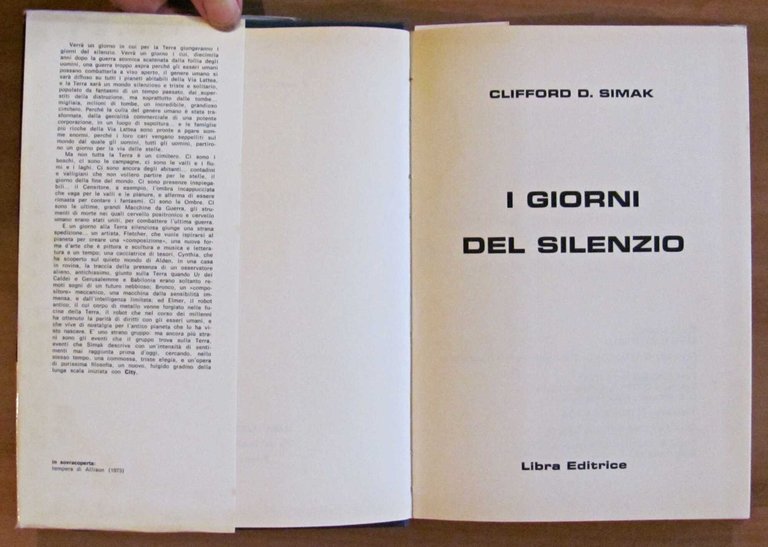 I GIORNI DEL SILENZIO - Collana Gli SLAN N.18, I …