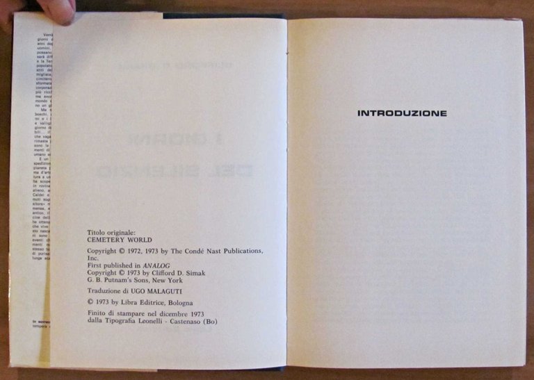 I GIORNI DEL SILENZIO - Collana Gli SLAN N.18, I …