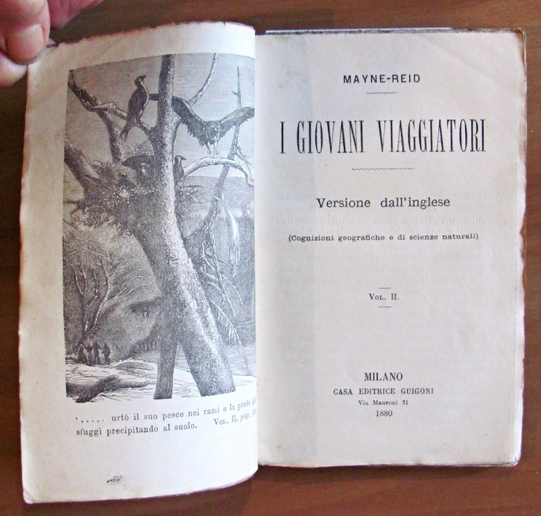 I GIOVANI VIAGGIATORI - 2 Volumi Completo, 1880