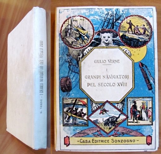 I GRANDI NAVIGATORI DEL SECOLO XVIII, anni 20/30 con Cartine