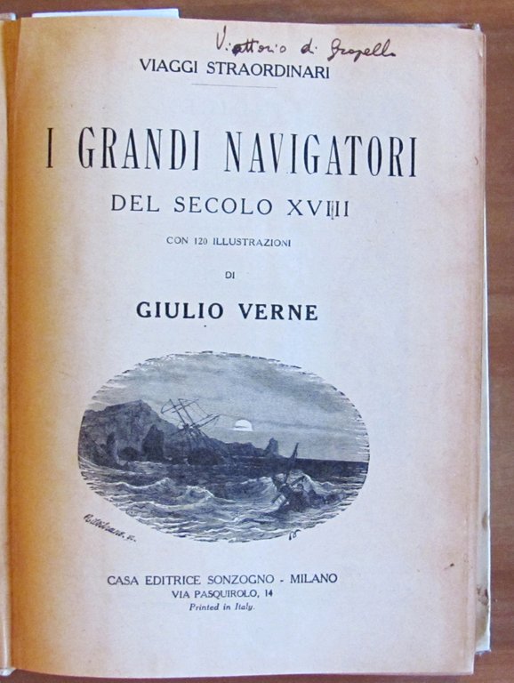 I GRANDI NAVIGATORI DEL SECOLO XVIII, anni 20/30 con Cartine