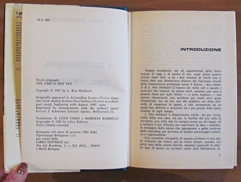 I GUERRIERI DEL TEMPO, I ed. 1982 - Collana Gli …