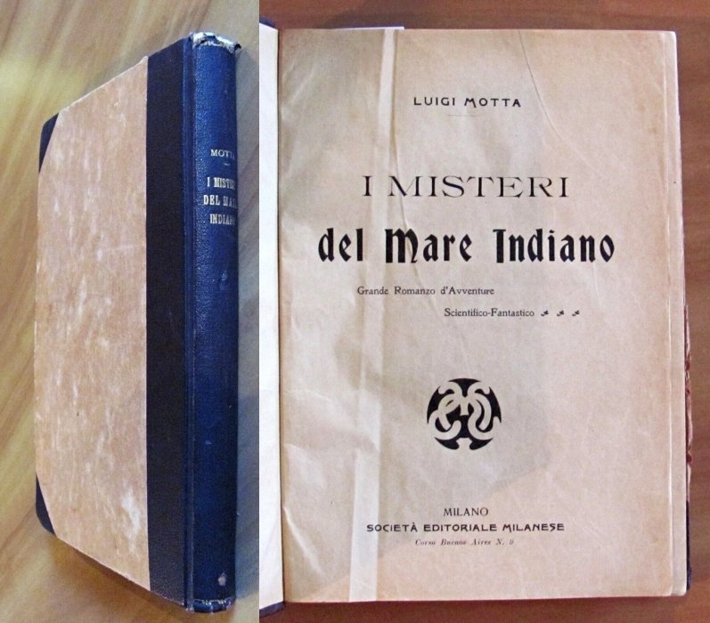 I MISTERI DEL MARE INDIANO, 1906 - Illustrato