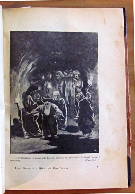 I MISTERI DEL MARE INDIANO, 1906 - Illustrato
