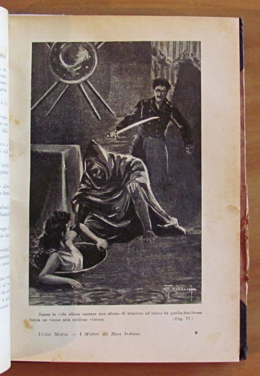 I MISTERI DEL MARE INDIANO, 1906 - Illustrato