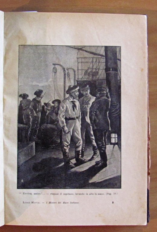 I MISTERI DEL MARE INDIANO, 1906 - Illustrato