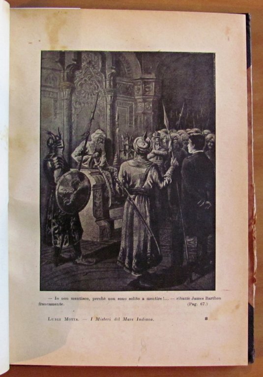 I MISTERI DEL MARE INDIANO, 1906 - Illustrato