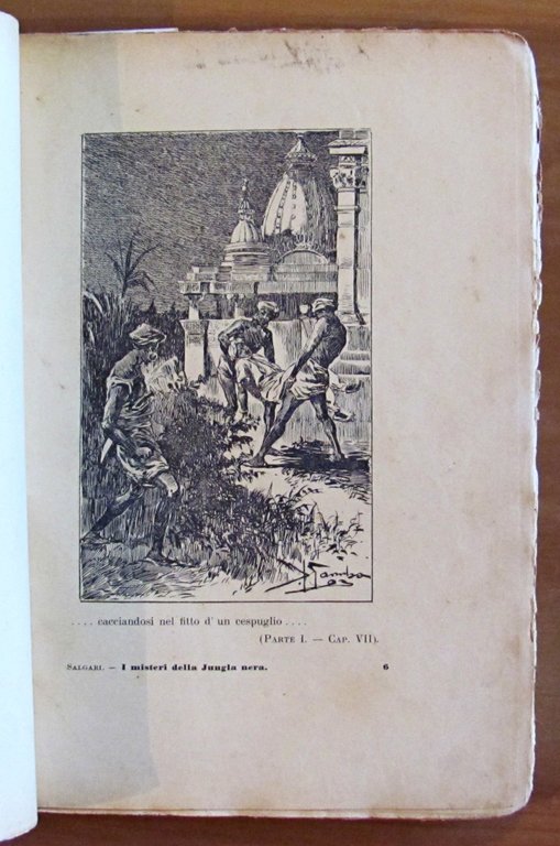 I MISTERI DELLA JUNGLA NERA, 1913 - ill. GAMBA