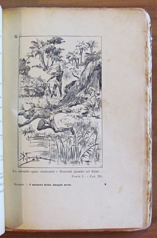 I MISTERI DELLA JUNGLA NERA, 1913 - ill. GAMBA