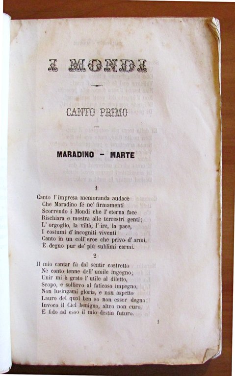 I MONDI - POEMA