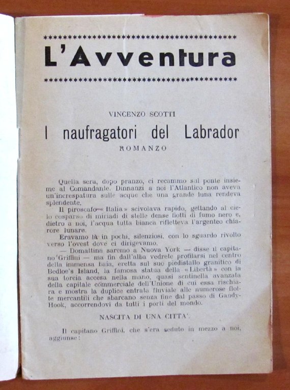 I NAUFRAGATORI DEL LABRADOR - Collana L'AVVENTURA (Raccolta di brevi …