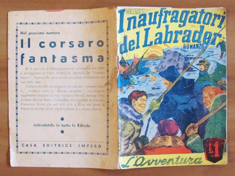 I NAUFRAGATORI DEL LABRADOR - Collana L'AVVENTURA (Raccolta di brevi …