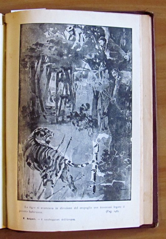 I NAUFRAGATORI DELL'OREGON, 1922 ill. BRUSA - Biblioeche Popolari