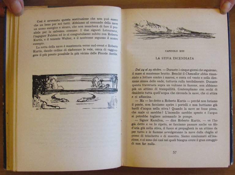 I NAUFRAGHI DEL CHANCELLOR, I ed. 1951 - ill. RUFFINELLI | Immagine Gallery 7