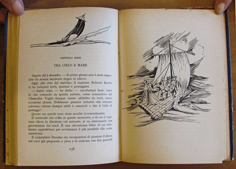 I NAUFRAGHI DEL CHANCELLOR, I ed. 1951 - ill. RUFFINELLI | Immagine Gallery 9