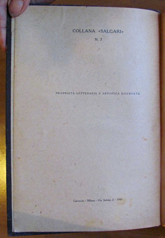 I NAUFRAGHI DEL POPLADOR - Collana Salgari N.7, 1945 - … | Immagine Gallery 3