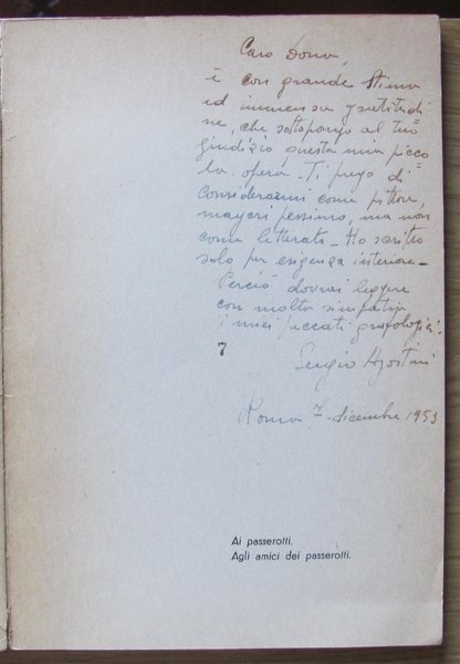 I PASSEROTTI - Autografato