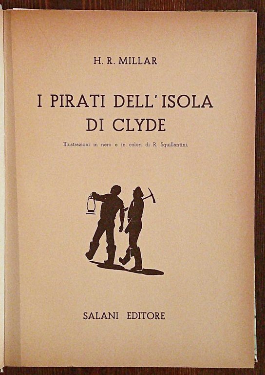 I PIRATI DELL'ISOLA DI CLYDE, I ed. 1959 - ill. …