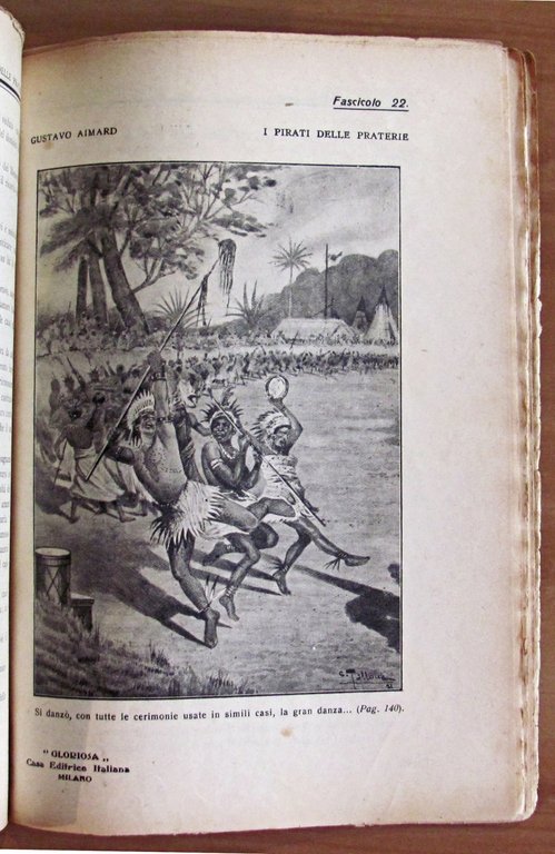 I PIRATI DELLE PRATERIE, 1921 - ill. TALLONE
