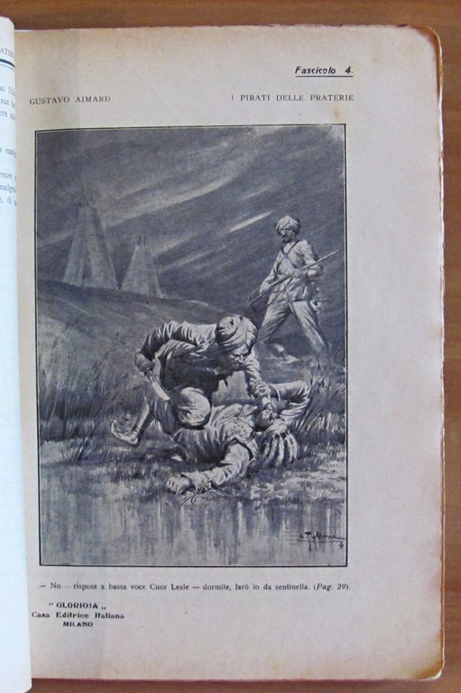 I PIRATI DELLE PRATERIE, 1921 - ill. TALLONE
