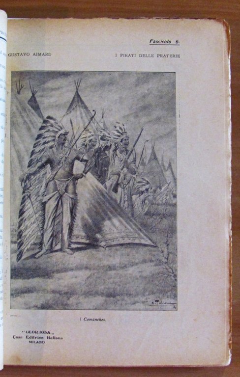 I PIRATI DELLE PRATERIE, 1921 - ill. TALLONE