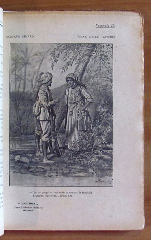 I PIRATI DELLE PRATERIE, 1921 - ill. TALLONE
