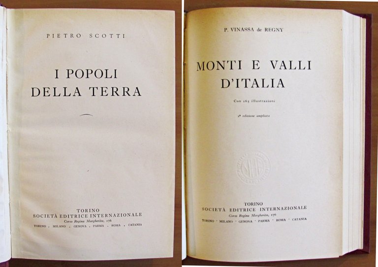 I POPOLI DELLA TERRA - MONTI E VALLI D'ITALIA