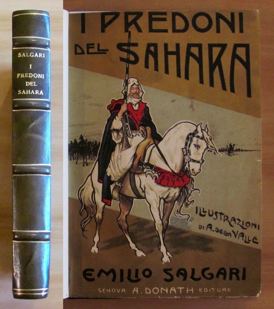 I PREDONI DEL SAHARA, I ed. 1903 - ill. DELLA …