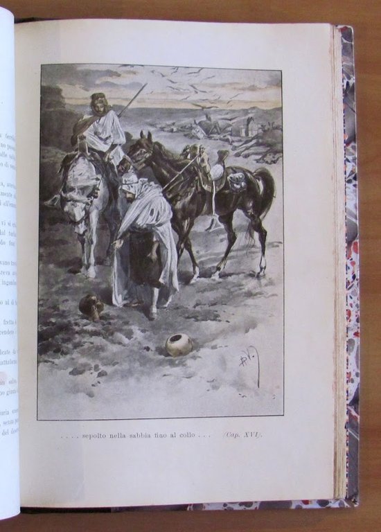 I PREDONI DEL SAHARA, I ed. 1903 - ill. DELLA …