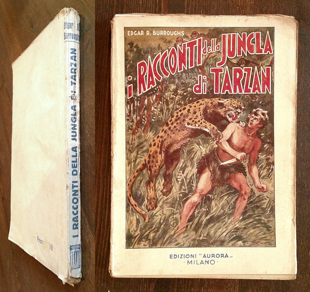I RACCONTI DELLA JUNGLA DI TARZAN, 1935 - ill. NATOLI